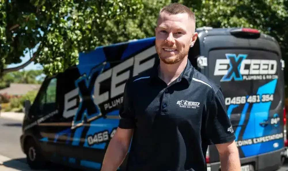 Local Elizabeth Park plumber with the service van — General Plumbing in Elizabeth Park